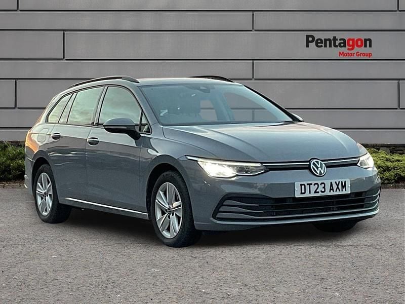Grey Used 2023 VW Golf VIII Life Estate | £18,300 (Good price) - Image 1/4