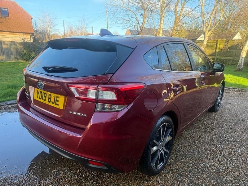 Used Subaru Impreza 114 HP (83 kW) 2019 Red Hatchback