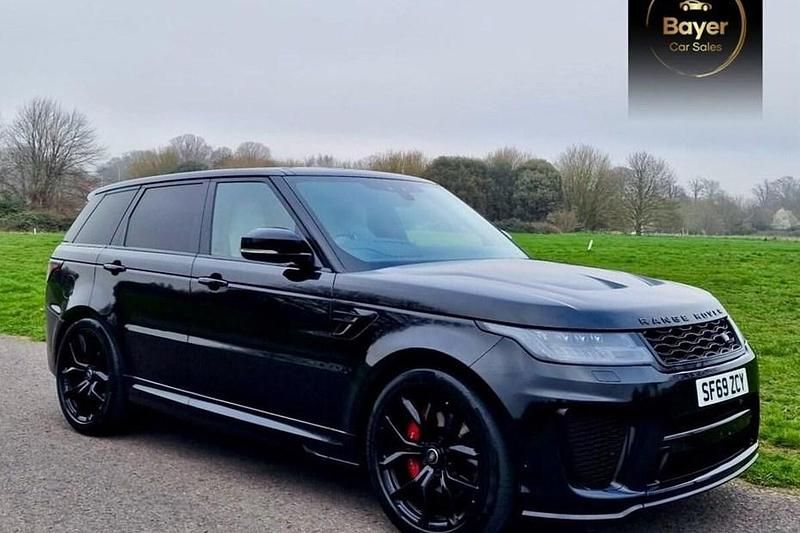 Second-hand Land Rover Range Rover Sport SVR 2019 Negru SUV