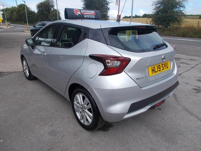 Used Nissan Micra Acenta 2019 Silver Hatchback