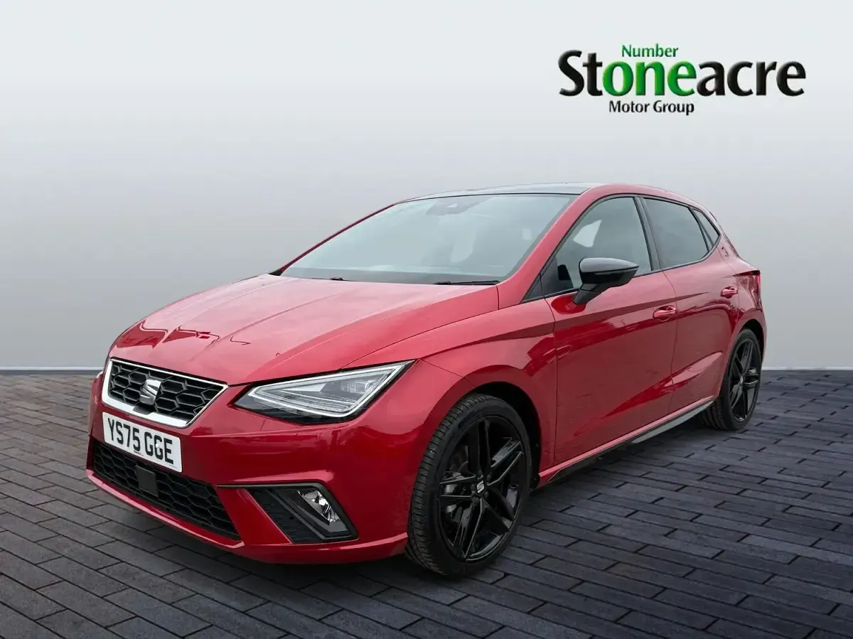 Used Seat Ibiza Black Edition 113 HP (83 kW) 2025 Red Hatchback