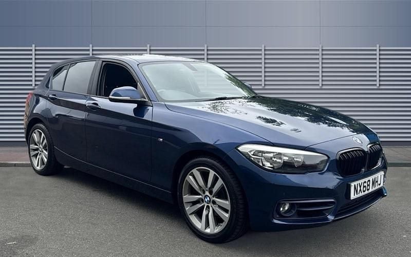 Blue Used 2018 BMW 118 Sport Line Hatchback | £11,234 (Fair price) - Image 1/4