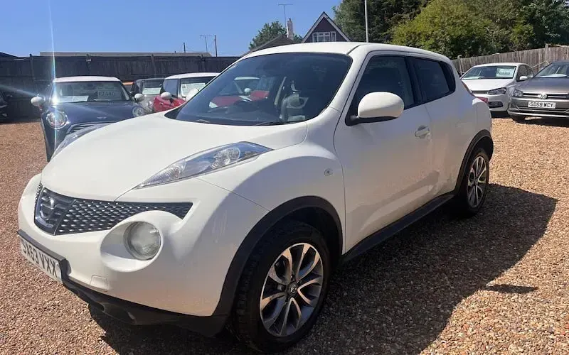 Used Nissan Juke Tekna 117 HP (86 kW) 2013 White SUV