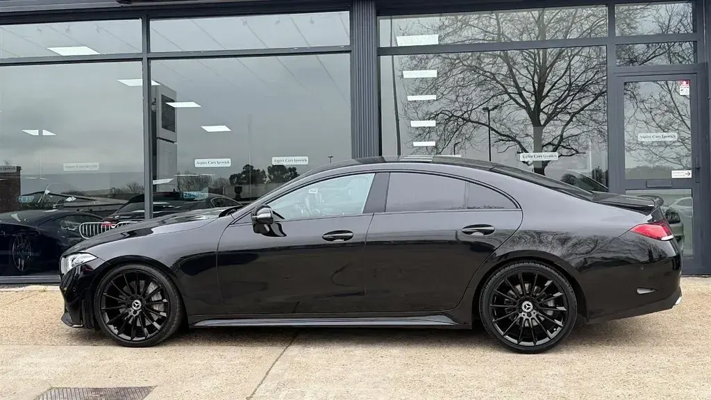 Used Mercedes CLS350 AMG line 2020 Black Coupe