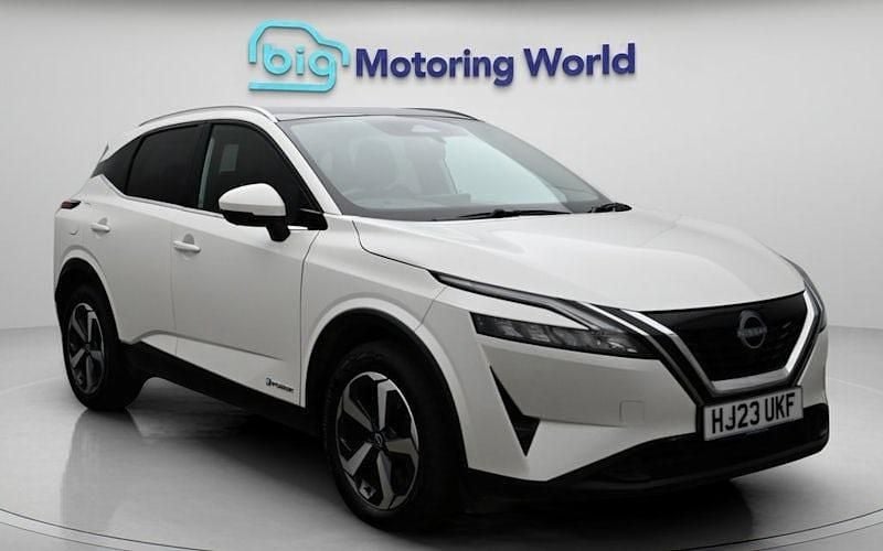 Used Nissan Qashqai N-Connecta 190 HP (139 kW) 2023 White SUV