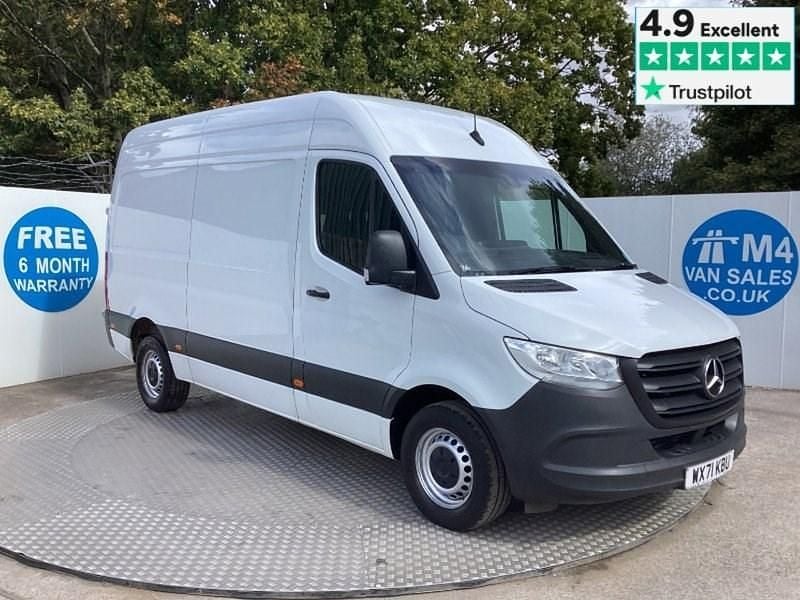White Used 2021 Mercedes Sprinter Progressive Van | £19,995 (Good price) - Image 1/4