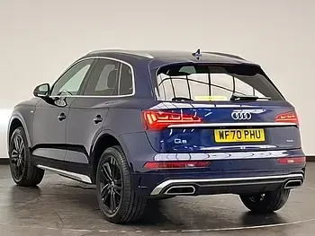 Used Audi Q5 S-Line 265 HP (194 kW) 2020 Blue SUV