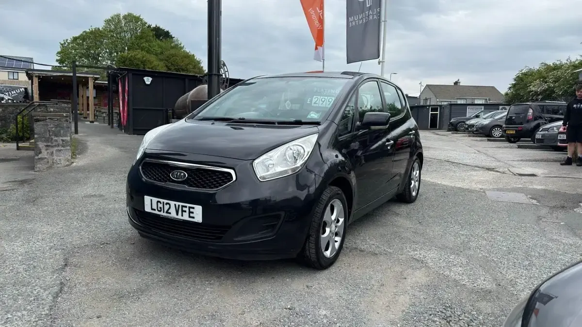 Used Kia Venga 2012 Black Hatchback