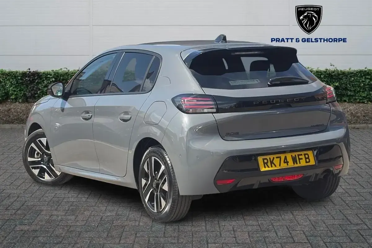 Used Peugeot 208 Allure 99 HP (72 kW) 2024 Grey Hatchback