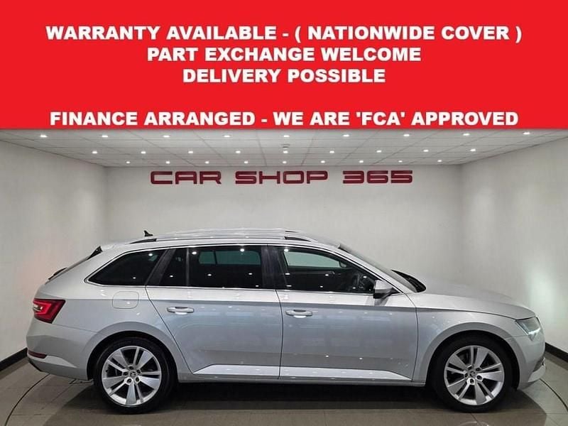 Used Skoda Superb SE L Executive 190 HP (139 kW) 2017 Silver Estate