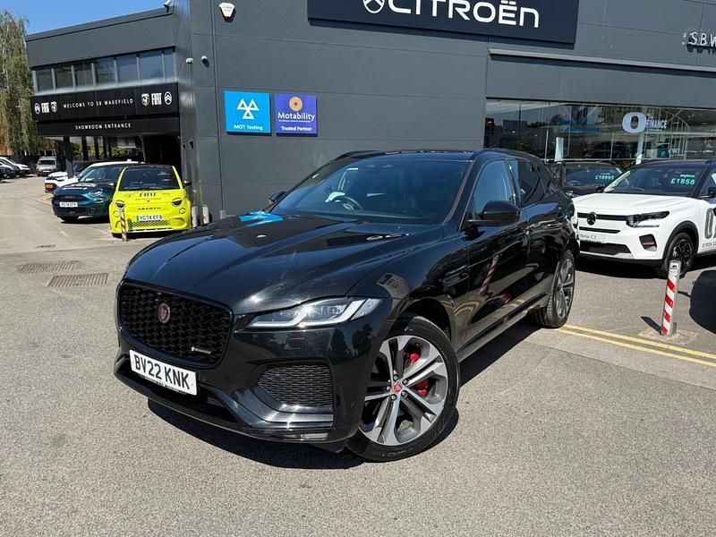 Black Used 2022 Jaguar F-Pace R-Dynamic SUV | £30,995 (Fair price) - Image 1/4