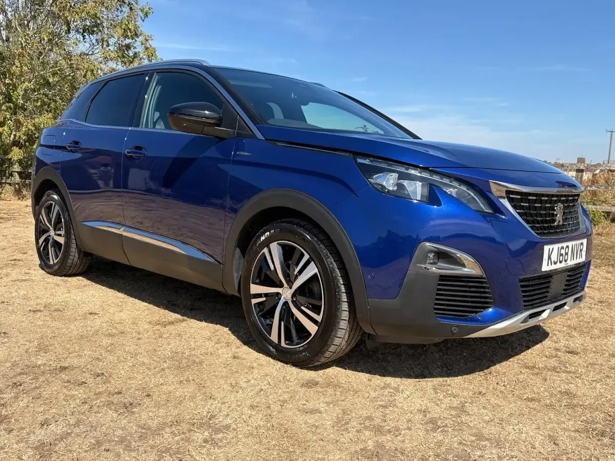 Used Peugeot 3008 GT-line 2019 Blue SUV