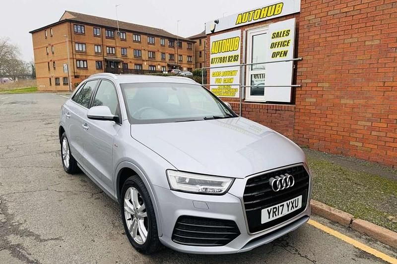 Used Audi Q3 S-Line 184 HP (135 kW) 2017 Silver SUV
