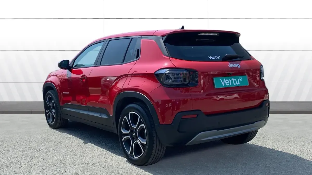 Used Jeep Avenger EV Summit 114 kW (156 HP) 2024 Red SUV