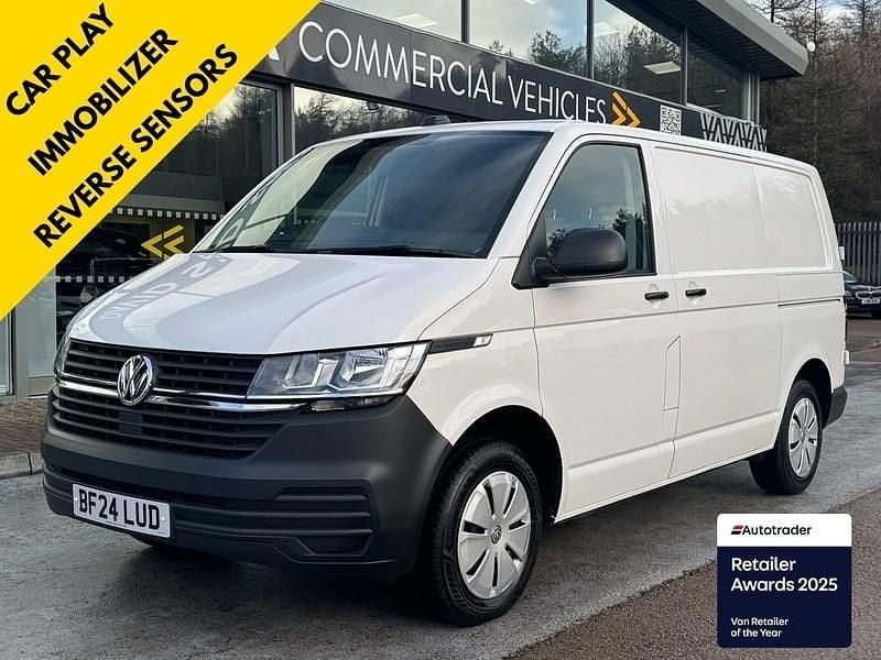 White Used 2024 VW Transporter Startline Van | £20,990 (Super price) - Image 1/3