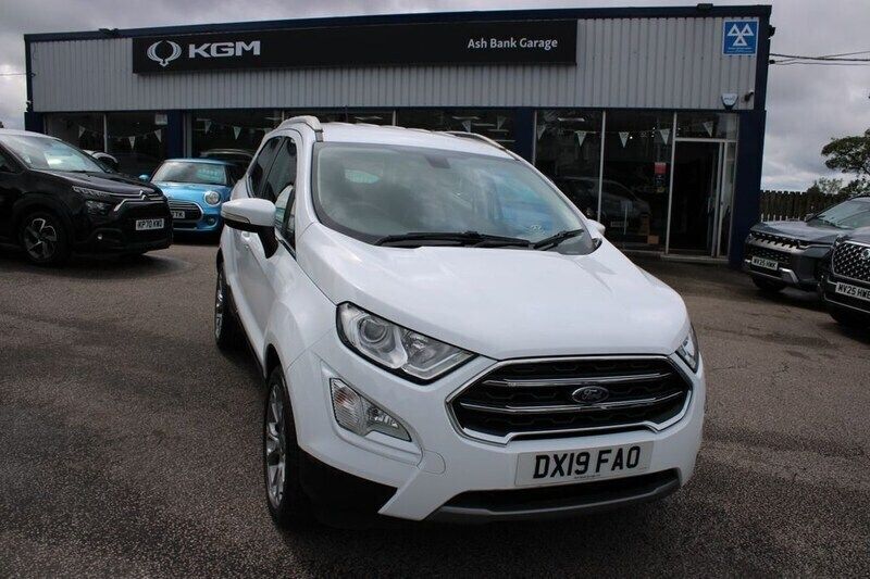 White Used 2019 Ford Ecosport Titanium SUV | £10,795 (Fair price) - Image 1/4