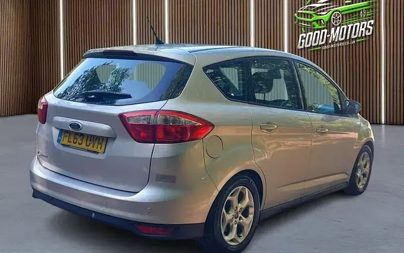 Used Ford C-MAX Zetec 105 HP (77 kW) 2013 Silver MPV