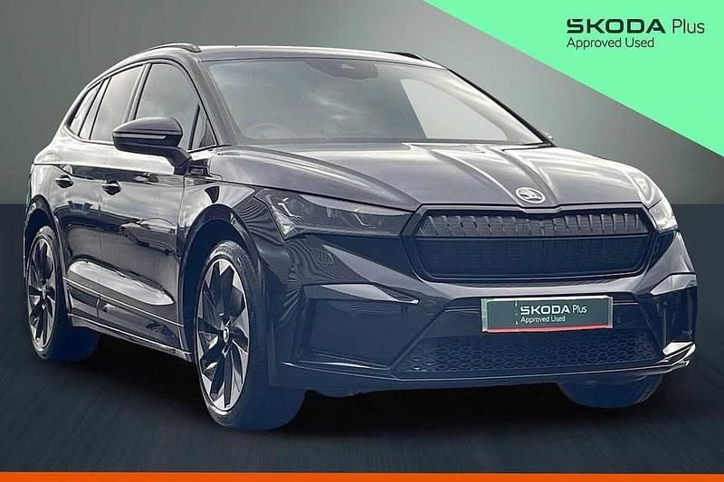 Used Skoda Enyaq iV SportLine 194 kW (265 HP) 2023 Black SUV