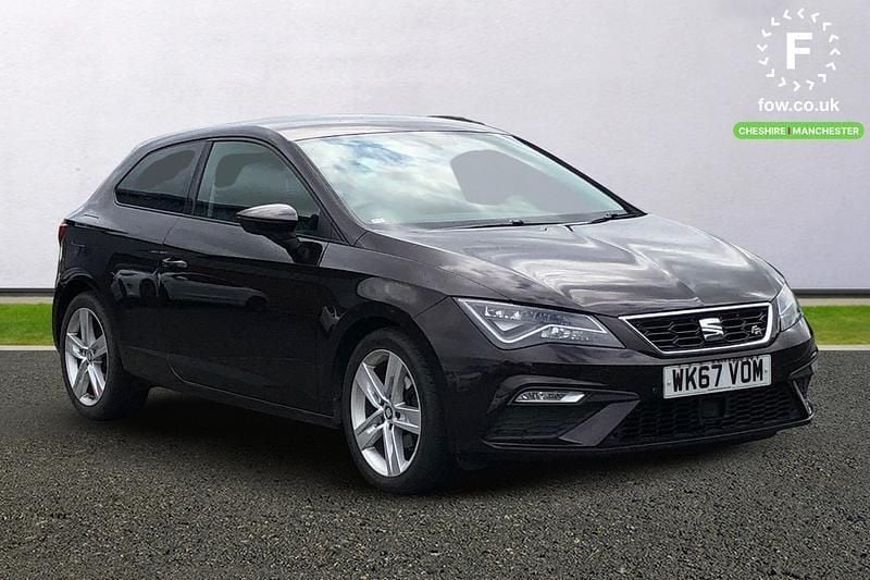 Mauve/purple Used 2017 Seat Leon FR Coupe | £12,599 (Fair price) - Image 1/4