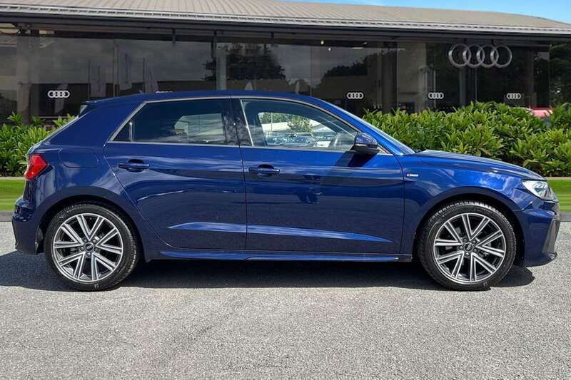 Used Audi A1 S-Line 109 HP (80 kW) 2024 Blue Hatchback