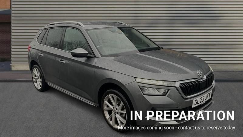 Graphite grey metallic Used 2023 Skoda Kamiq SE L Executive SUV | £17,750 (Fair price) - Image 1/4