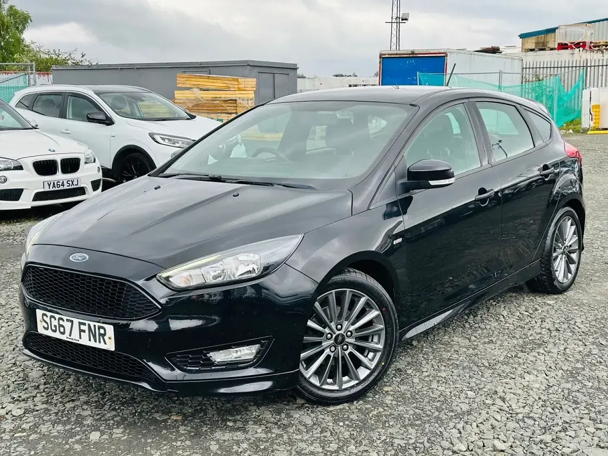 Used Ford Focus ST-Line 2017 Black Hatchback