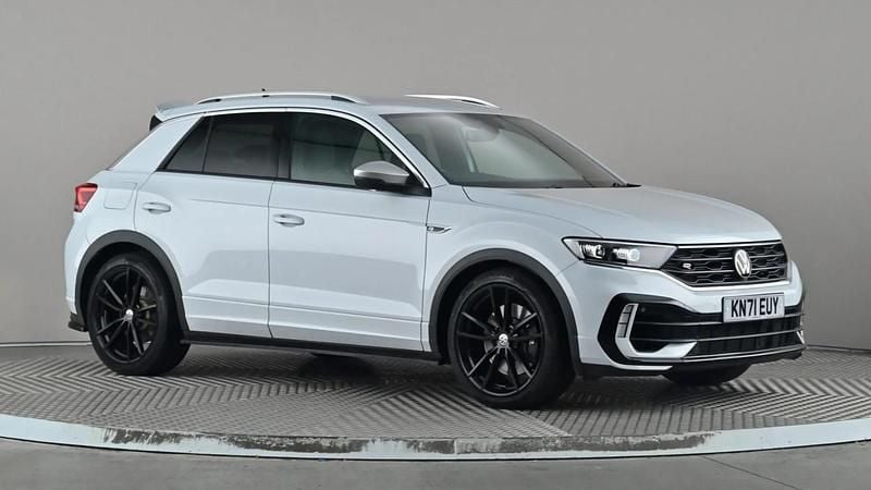 Silver Used 2021 VW T-Roc R SUV | £27,498 (Fair price) - Image 1/4