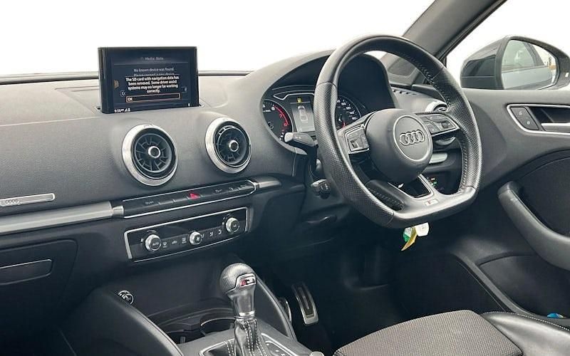 Used Audi A3 Black Edition 150 HP (110 kW) 2017 Grey Sedan