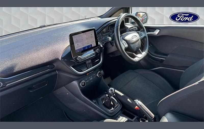 Usado Ford Fiesta ST-Line 155 HP (114 kW) 2020 Branco Citadino