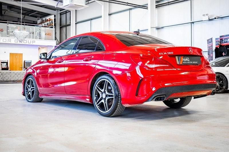Used Mercedes CLA180 AMG 122 HP (89 kW) 2015 Red Sedan