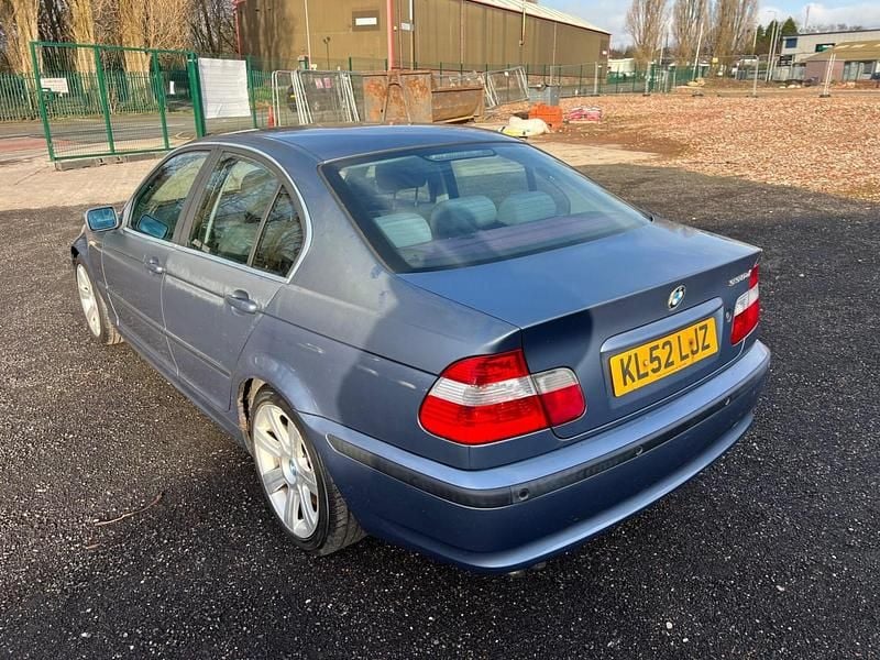 Used BMW 330 2002 Blue Sedan