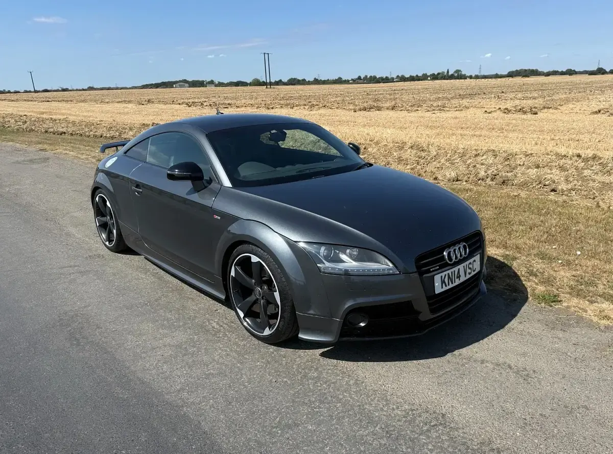 Used Audi TT Black Edition 184 HP (135 kW) 2014 Grey Coupe