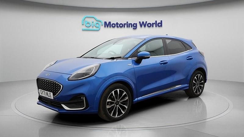 Used Ford Puma ST-Line 155 HP (114 kW) 2021 Blue SUV