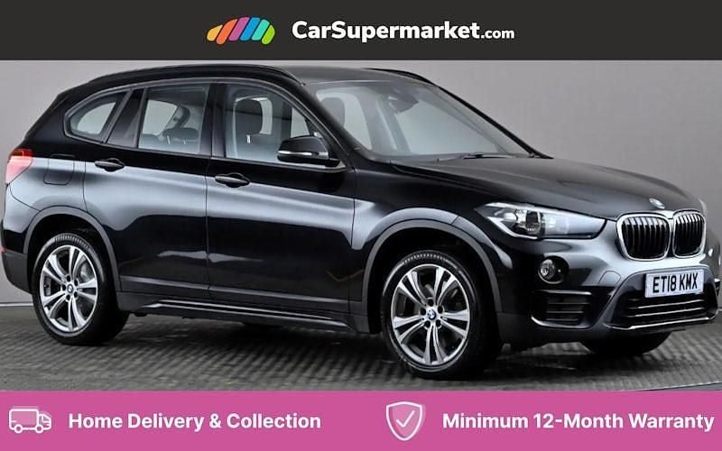 Black Used 2018 BMW X1 Sport Line SUV | £13,097 (Fair price) - Image 1/4