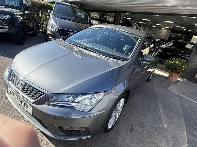 Begagnad Seat Leon SE Dynamic 115 HK (84 kW) 2017 Grå Halvkombi