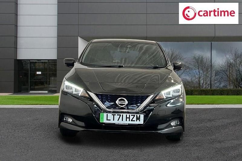 Used Nissan Leaf Tekna 110 kW (150 HP) 2021 Black Hatchback
