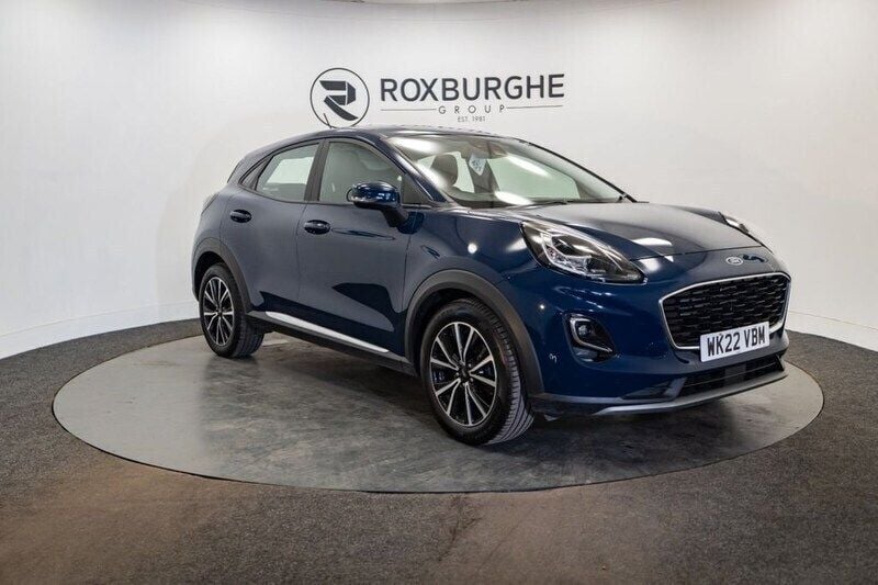 Blue Used 2022 Ford Puma Titanium SUV | £15,380 (Super price) - Image 1/4