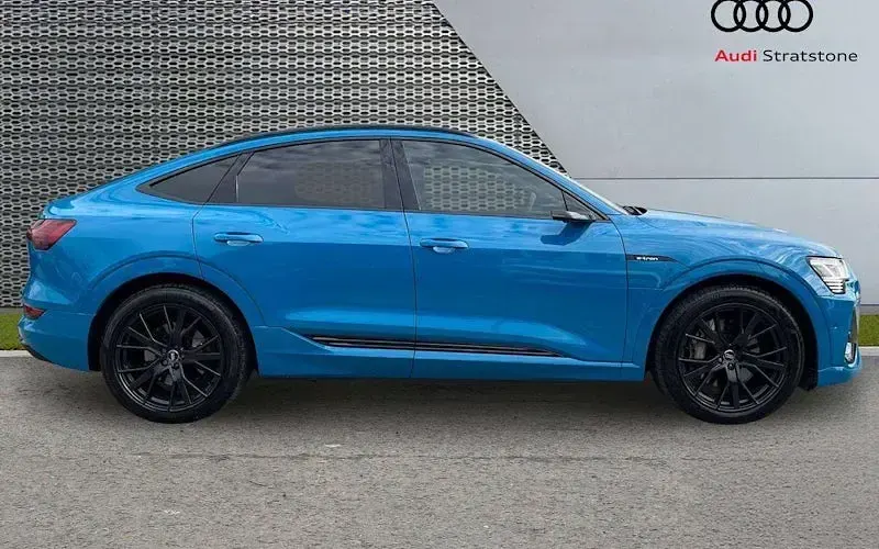 Used Audi e-tron Sportback 300 kW (408 HP) 2021 Blue SUV