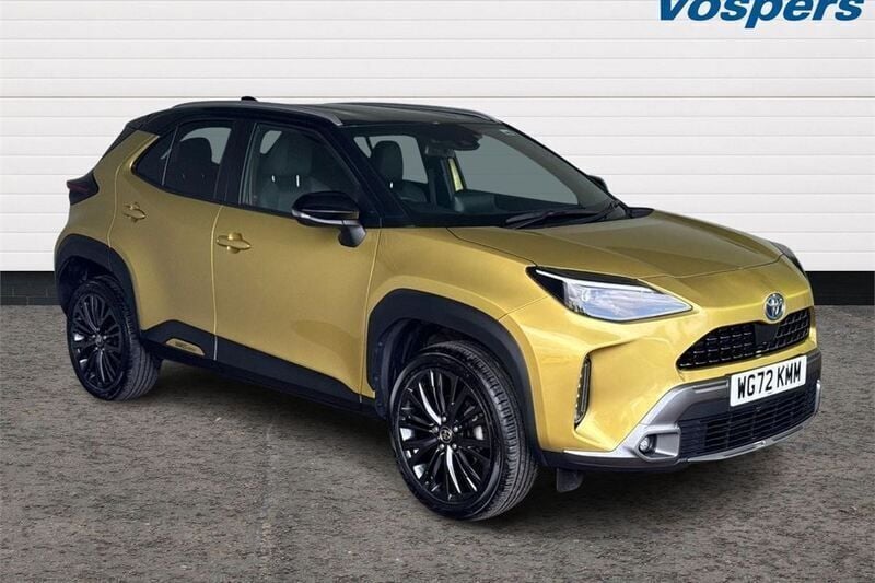 Yellow Used 2022 Toyota Yaris Cross SUV | £21,450 (Fair price) - Image 1/3