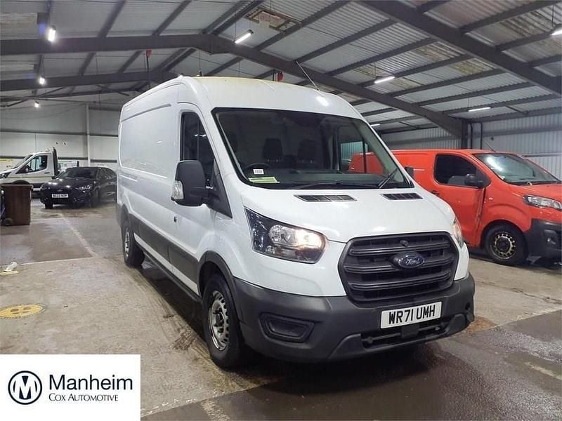 Used Ford Transit S 130 HP (95 kW) 2021 White Van