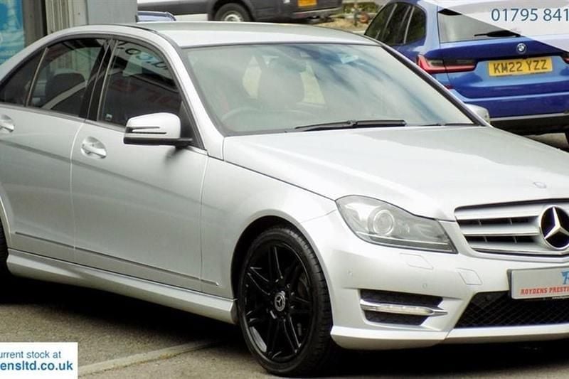 Silver Used 2013 Mercedes C250 AMG Sedan | £6,690 (A bit pricey) - Image 1/1