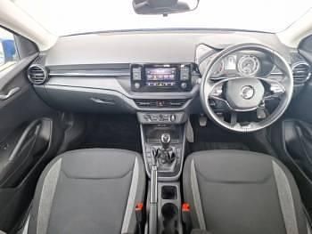 Used Skoda Fabia Comfort 80 HP (58 kW) 2022 Blue Hatchback