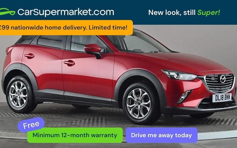 Used Mazda CX-3 120 HP (88 kW) 2018 Red SUV