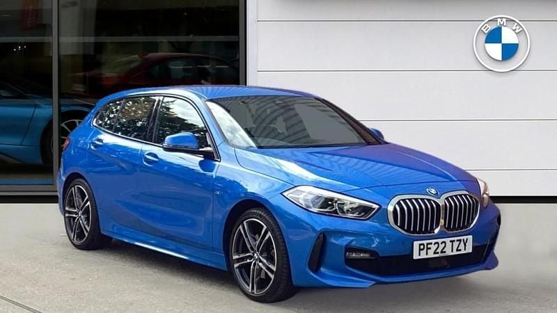 Blue Used 2022 BMW 118 M Sport Hatchback | £20,500 (Good price) - Image 1/4