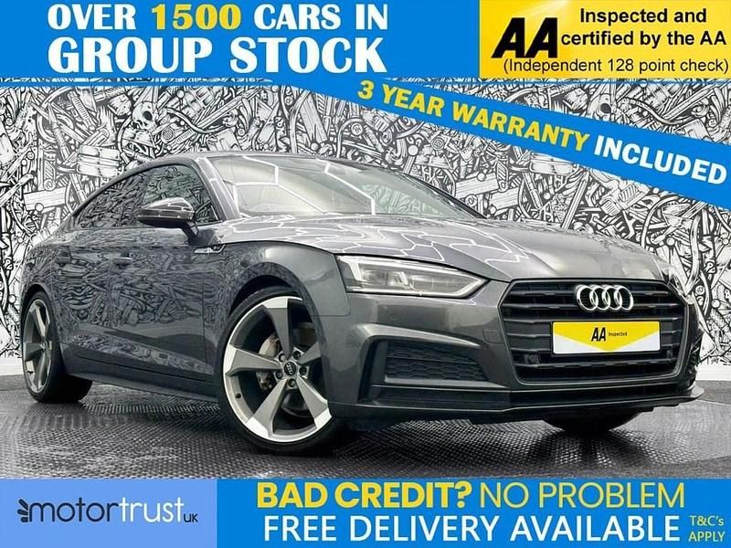 Used Audi A5 Sportback Black Edition 190 HP (139 kW) 2019 Grey Hatchback