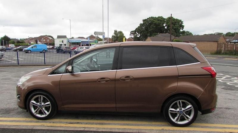 Used Ford Grand C-Max Titanium X 2014 Brown MPV