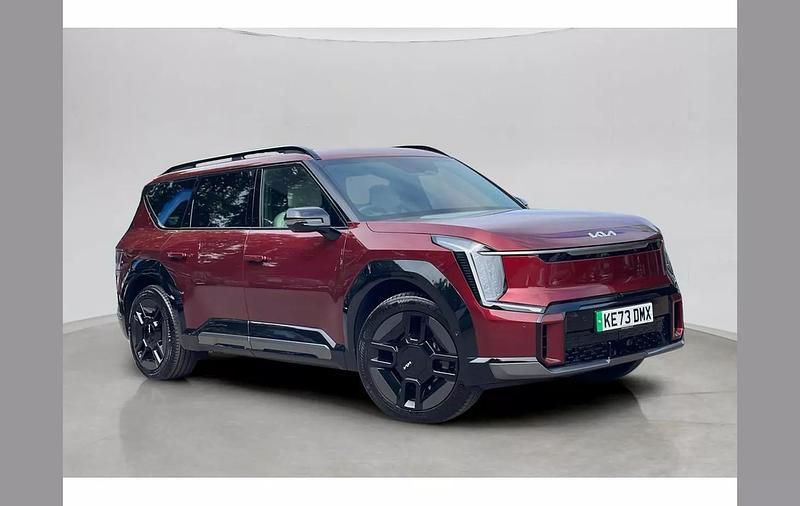 Red Used 2024 Kia EV9 2 SUV | £59,778 (Good price) - Image 1/4