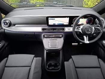 Ny Mercedes V300 Premium 2025 Svart Minibuss