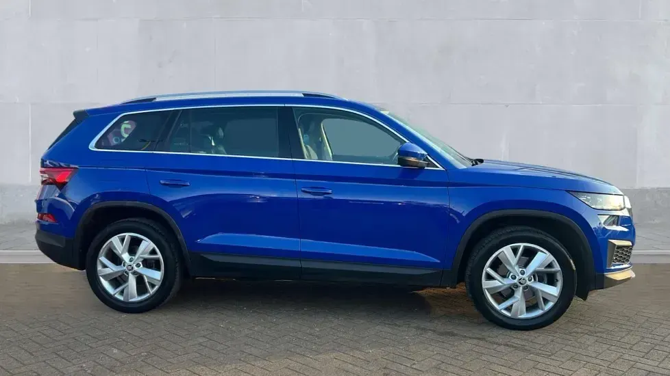 Used Skoda Kodiaq SE L 150 HP (110 kW) 2022 Energy blue SUV