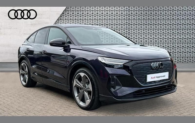 Other Used 2025 Audi Q4 Sportback e-tron Black Edition SUV | £37,390 (Fair price) - Image 1/4